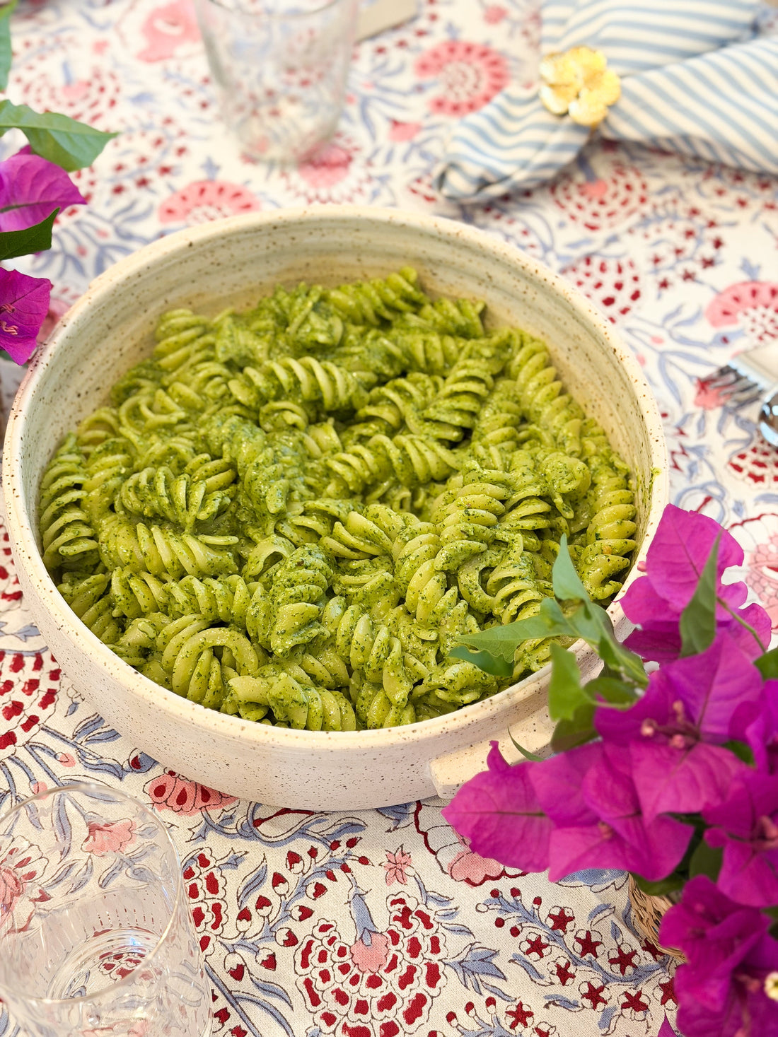 10 Minute Pesto Pasta