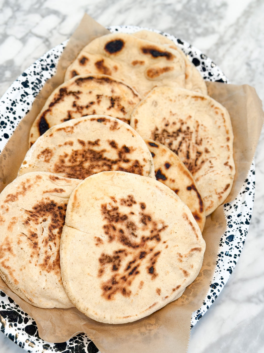 Easy Sourdough Discard Pita