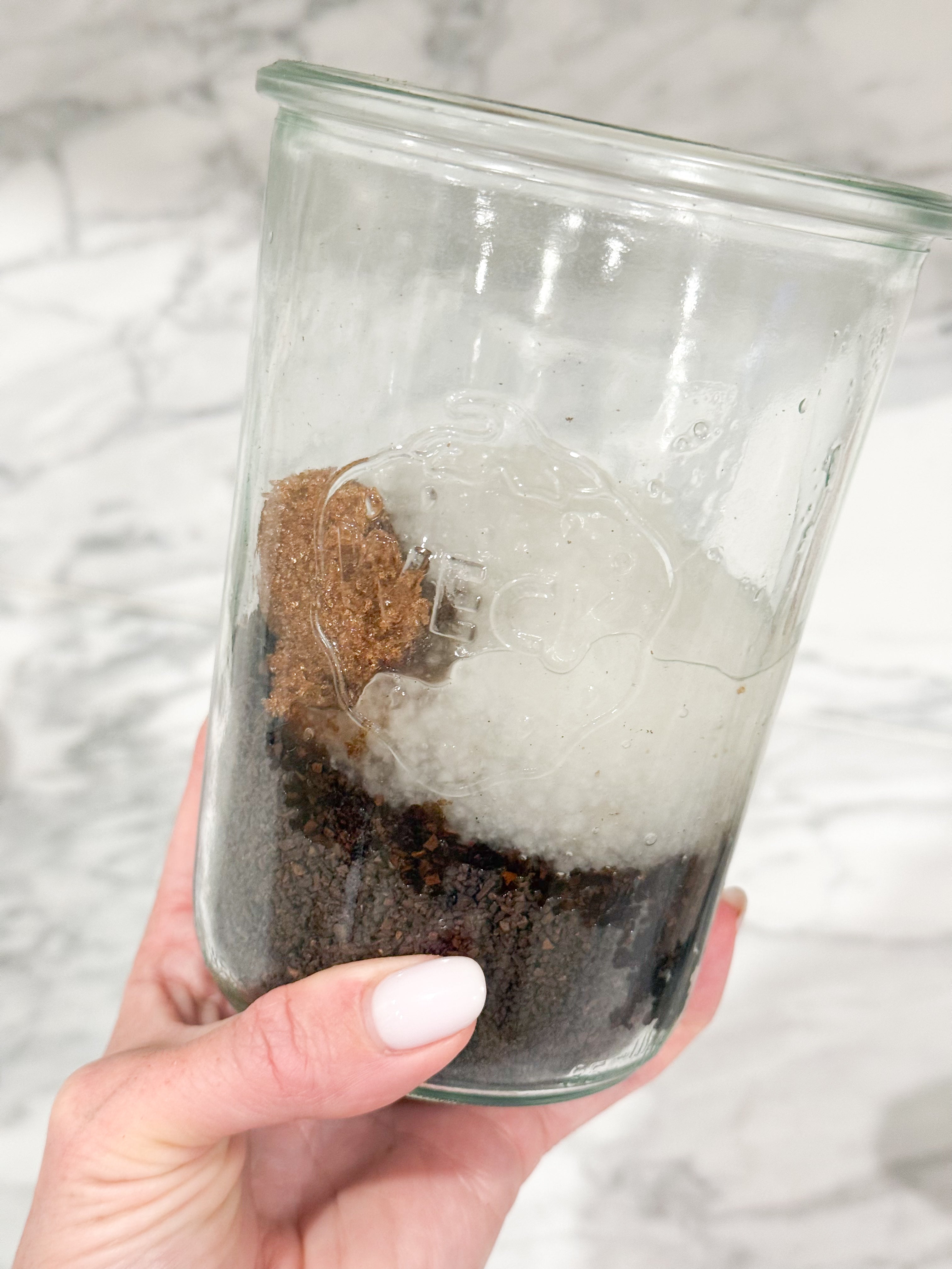 DIY Coffee Coconut Oil Body Scrub