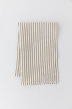 Awning Stripe Tea Towel Oatmeal