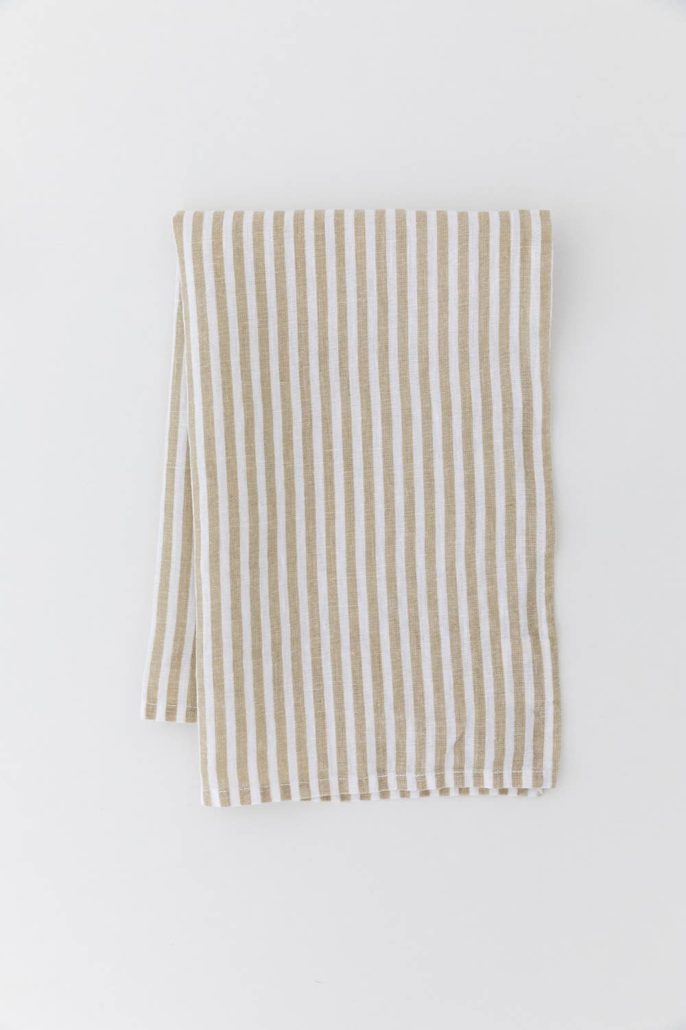 Awning Stripe Tea Towel Oatmeal