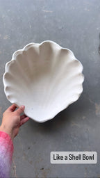 Shell Serving Bowl