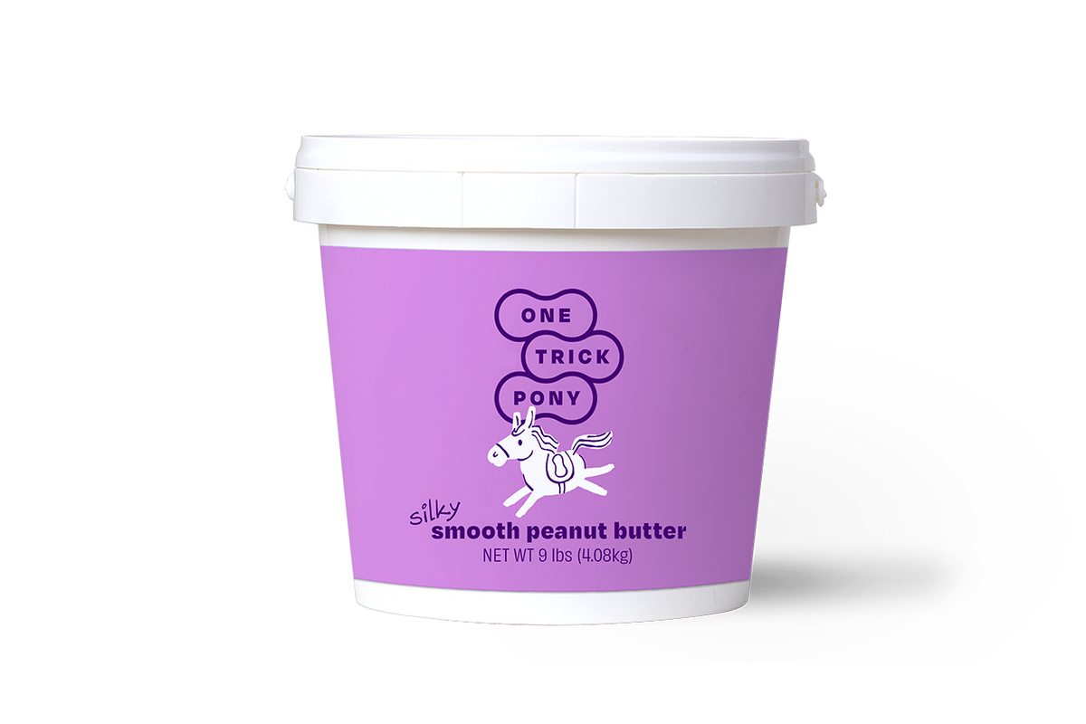 Organic Silky Smooth Peanut Butter, 8 Lb Tub