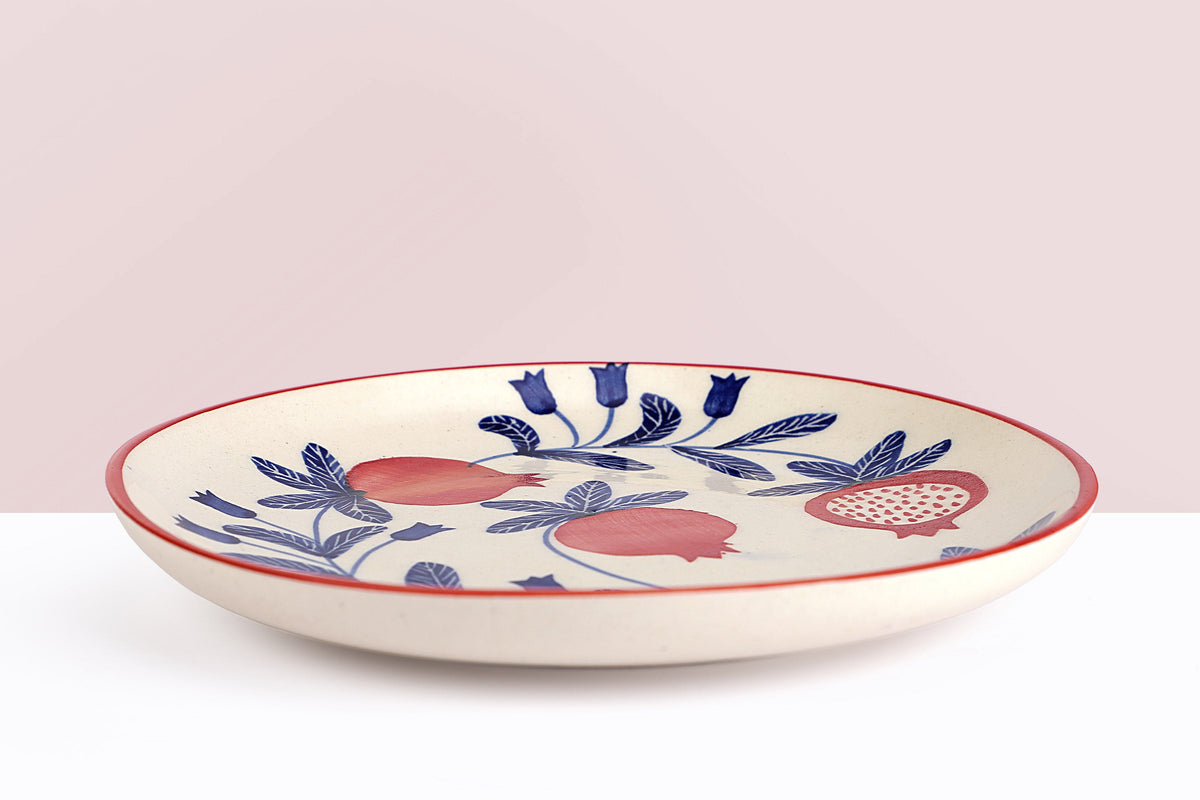 Anaar Plate | 7 Inch Snack (Set of 2)