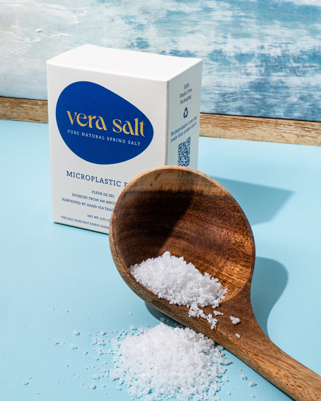 Fleur de Sel Spring Salt (180g) - Microplastic Free