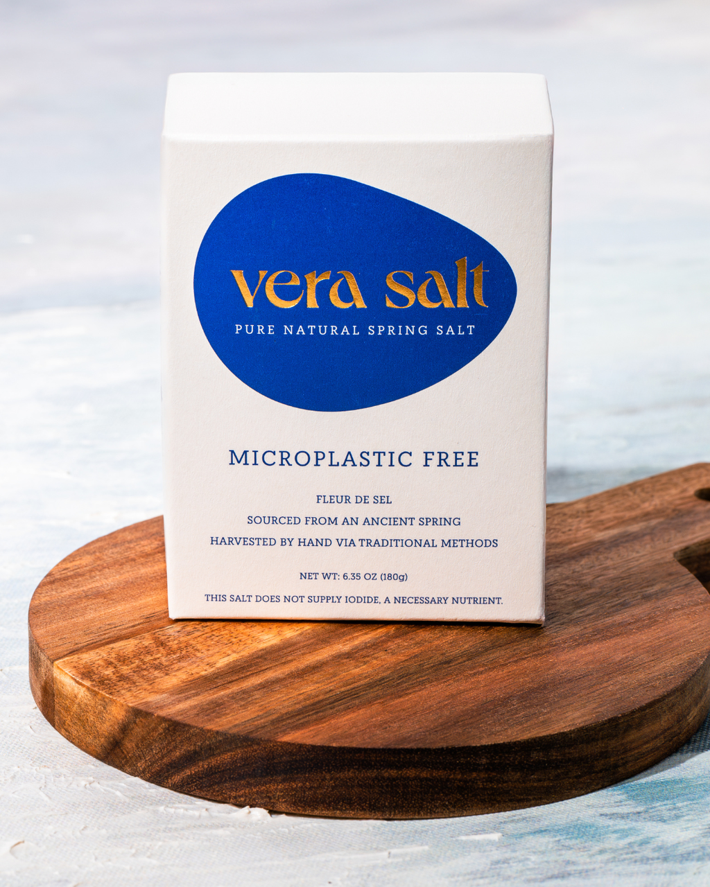 Fleur de Sel Spring Salt (180g) - Microplastic Free