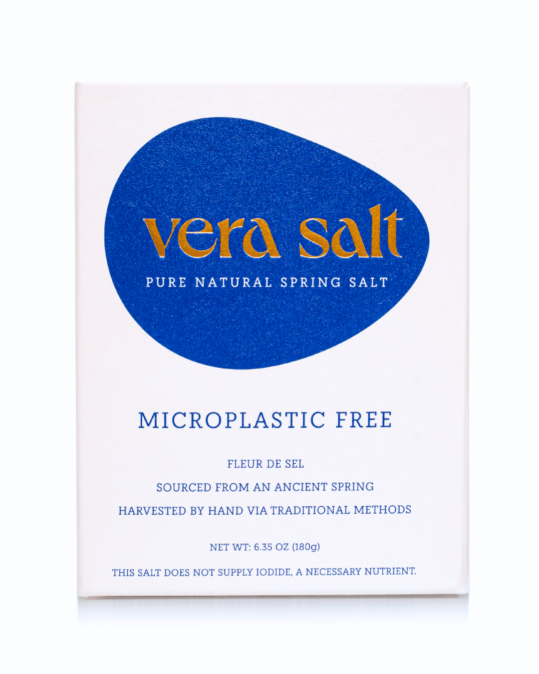 Fleur de Sel Spring Salt (180g) - Microplastic Free