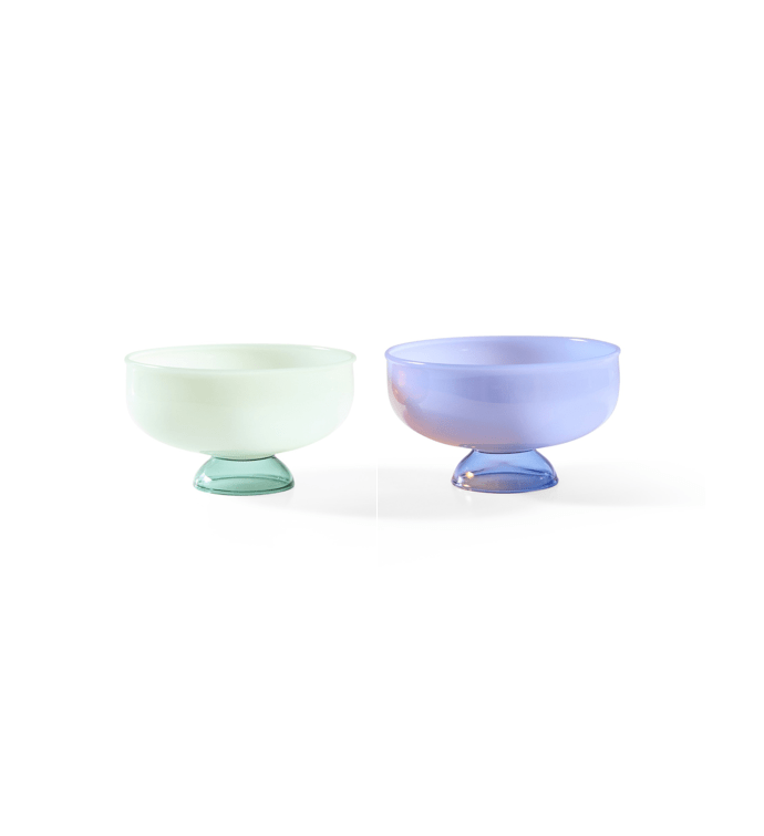 Lagoon Glass Bowls - Small (Set of 2)