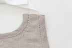 Linen Keepsake Baby Bib Gift Set