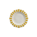 Yellow Stripe Dinner Plate | 10 in (Set of 2)