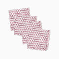 Abigail Pink Ruffled Dinner Napkin - Set of 4