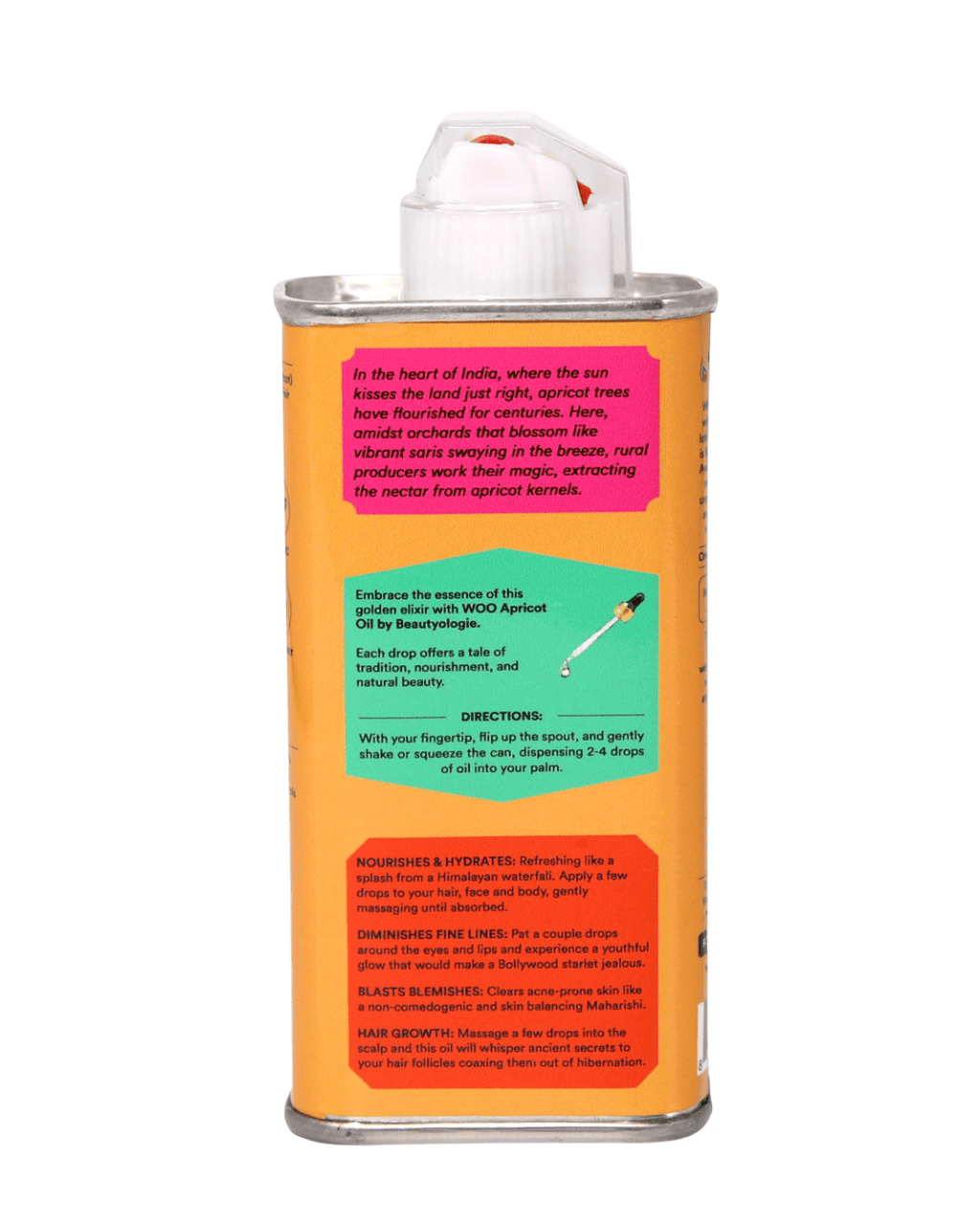 WOO™ Apricot Oil, 100% Organic