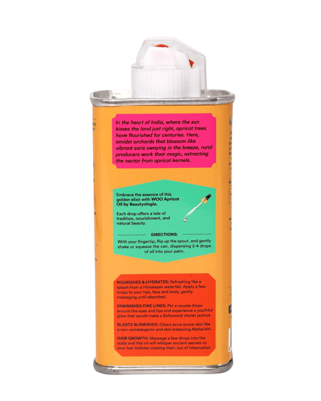 WOO™ Apricot Oil, 100% Organic