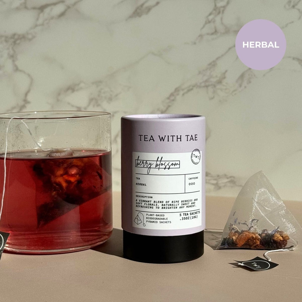 Berry Blossom Mini Tea Tube (5 tea bags)