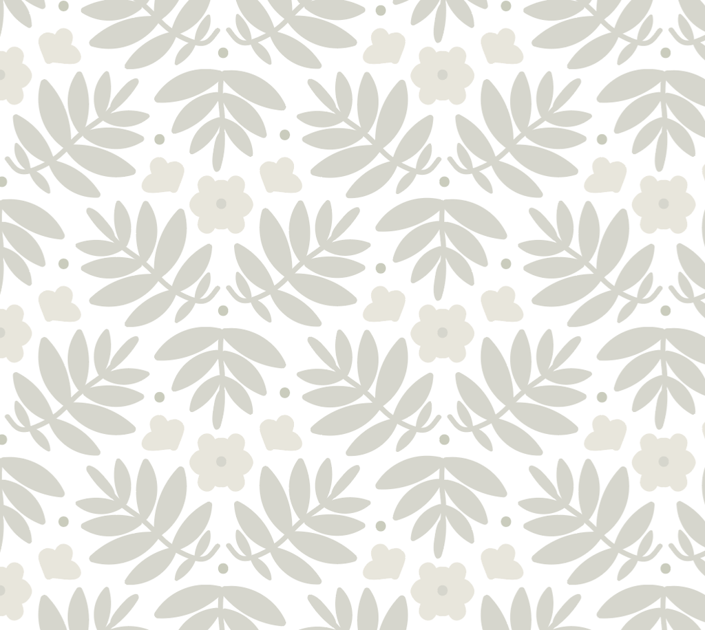 Tea Towel - Oatmeal Linen Royal Palm