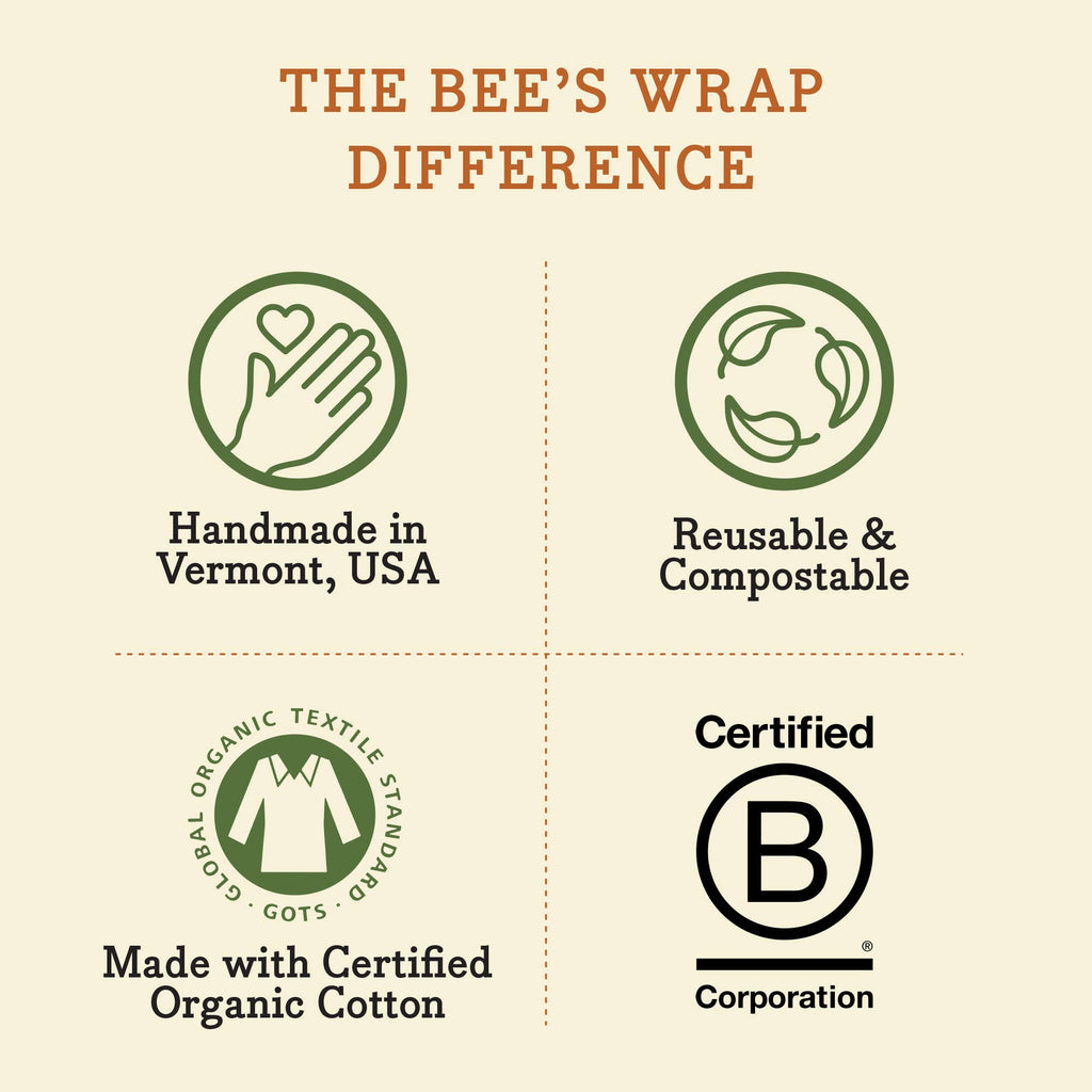 Bee's Wrap - Assorted 3 Pack - Honeycomb