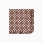 Constance Chocolate Ruffled Dinner Napkins - Set of 4