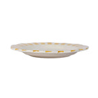 Yellow Stripe Dinner Plate | 10 in (Set of 2)