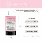 Hibiscus Rose Mini Tea Tube (5 tea bags)