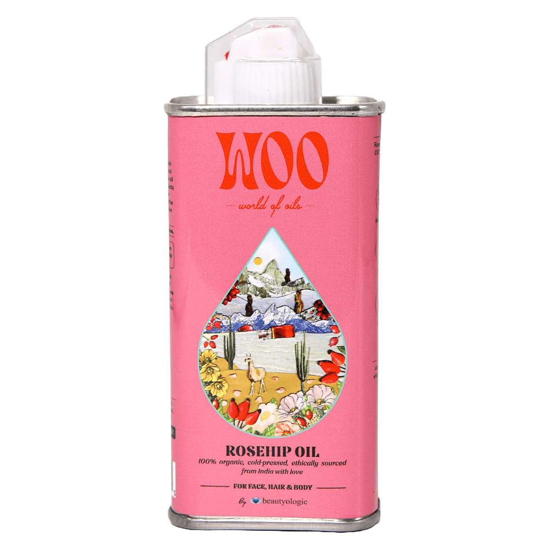 WOO™ Rosehip Oil, 100% Organic