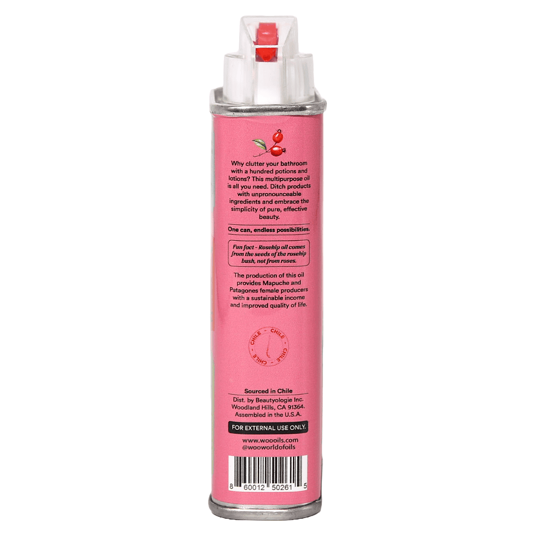 WOO™ Rosehip Oil, 100% Organic