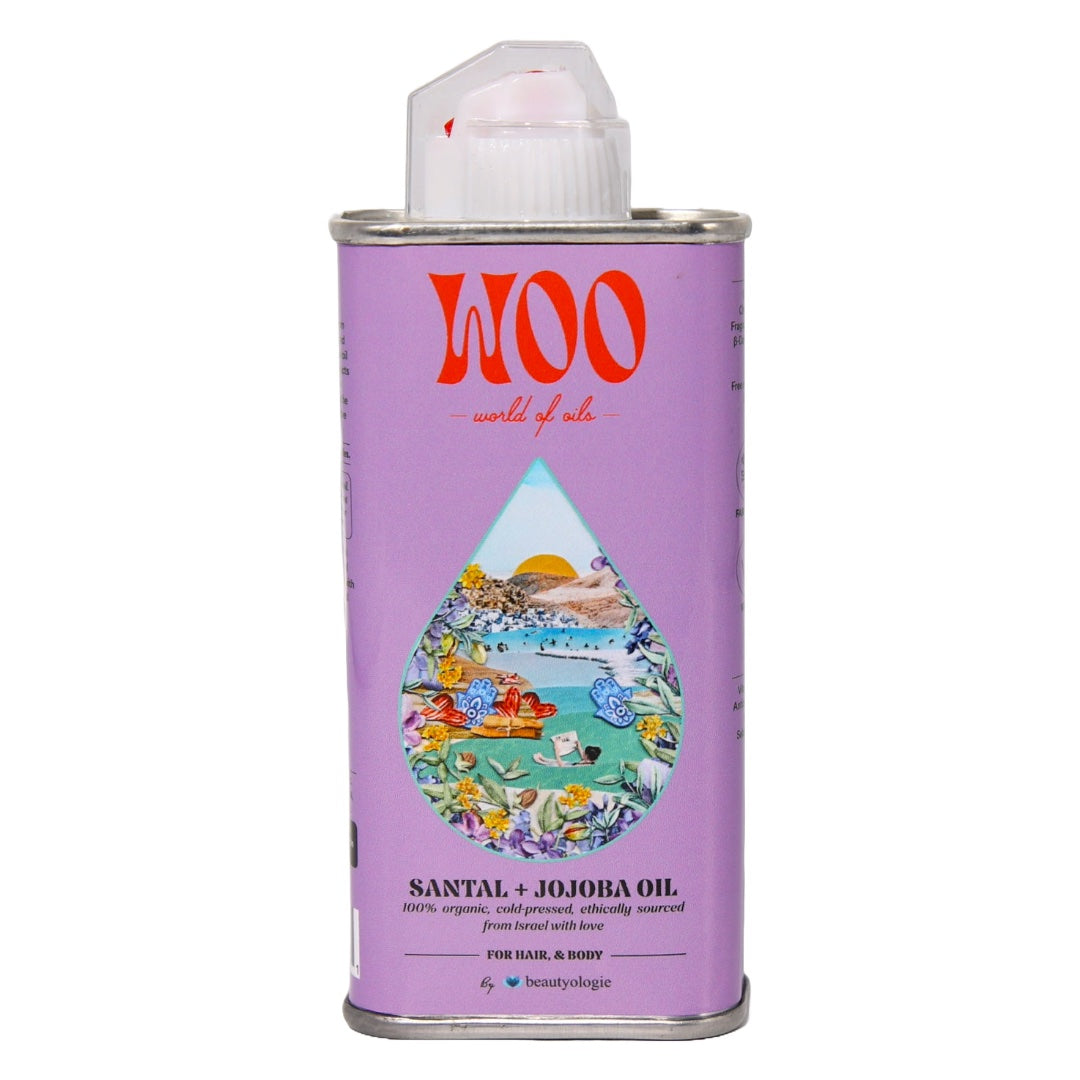 WOO™ Santal + Jojoba Oil, 100% Organic